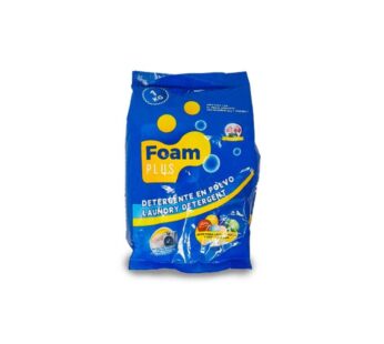 Detergente en polvo FOAM PLUS 1kg