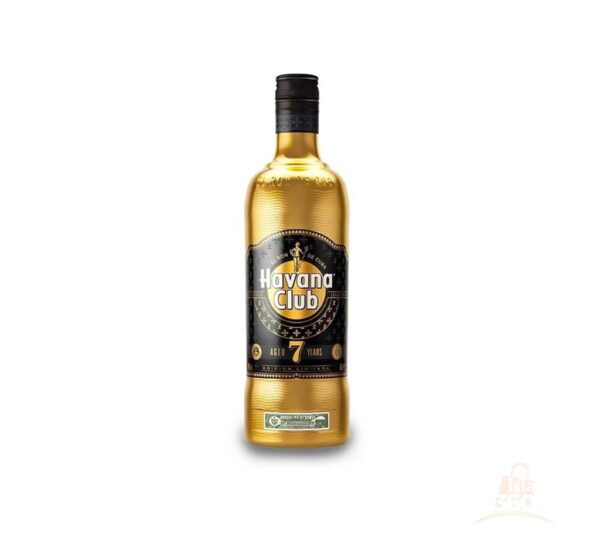 Ron HAVANA CLUB Añejo 7 años Botella Dorada 70cl