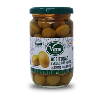 Aceituna verde con hueso VIMA 290g