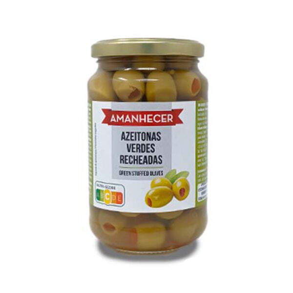 Aceitunas verdes rellenas AMANHECER 340g