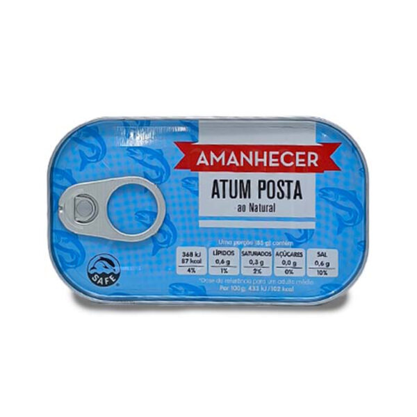 Atún AMANHECER 120g (Filete Natural sin gluten)