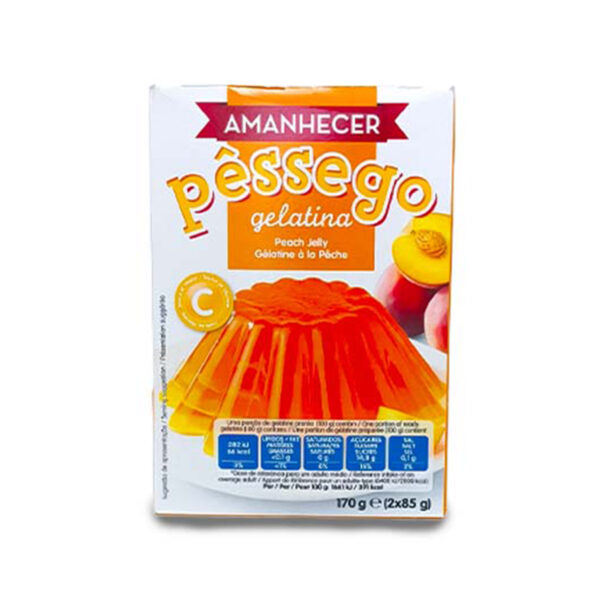 Gelatina AMANHECER 170g (melocotón sin gluten)