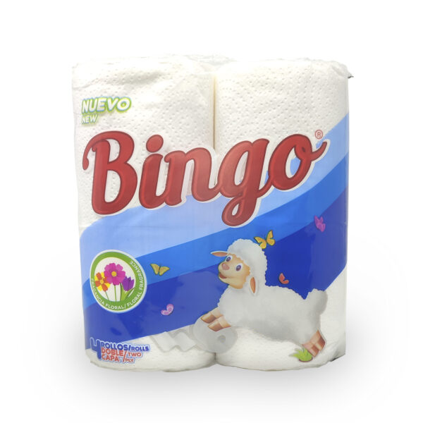 Papel higiénico BINGO 4u (paquete)