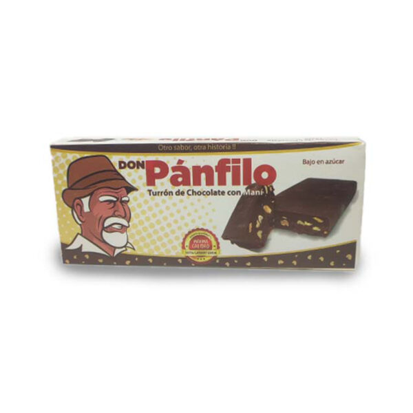 Turrón DON PÁNFILO (chocolate y maní) 150g