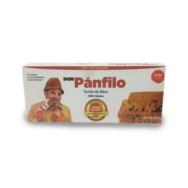 Turrón blando DON PÁNFILO (con granos de maní) 150g