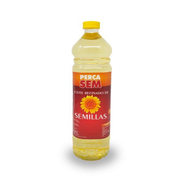 Aceite vegetal de soya y girasol PERCASEM 1L