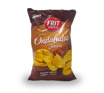 Chips onduladas sabor jamón FRIT RAVICH 160g