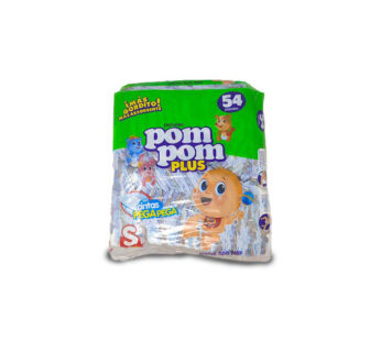 Pañal desechable POM POM Plus talla S (54 culeros)