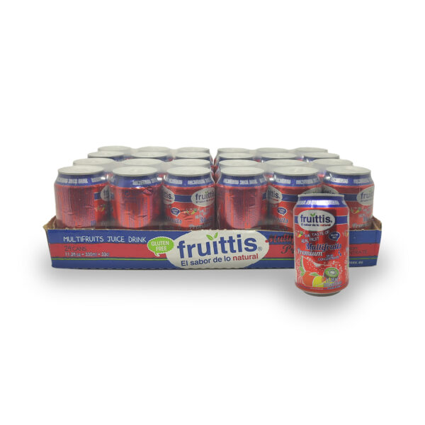 Jugo multifruta FRUITTIS 330ml x 24u (caja)