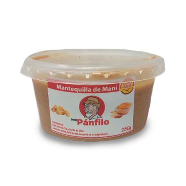 Mantequilla de maní DON PÁNFILO 250g