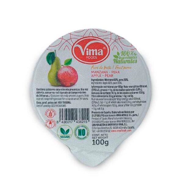 Compota VIMA 100g (manzana-pera)