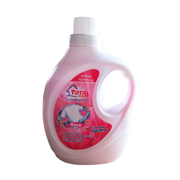 Suavizante TOTAL CARE para ropa 2L (rosa)