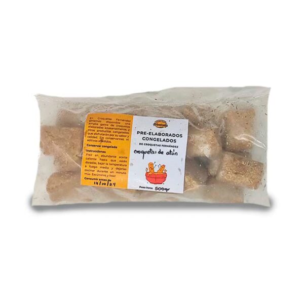 Croquetas artesanales 500g (atún)