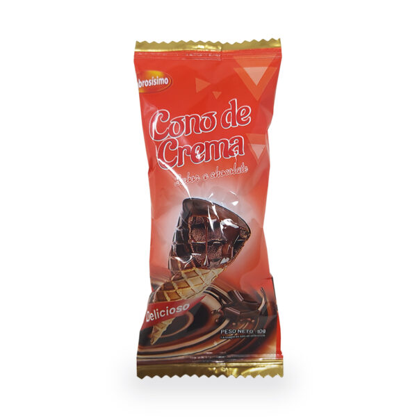 Cono de crema SABROSISIMO 10g (chocolate)