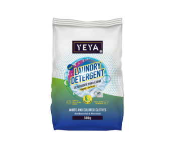 Detergente en polvo YEYA 500g (aroma limón)