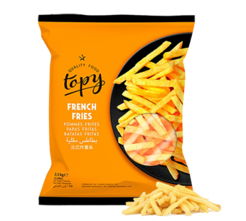 Papas prefritas TOPY 2.5kg