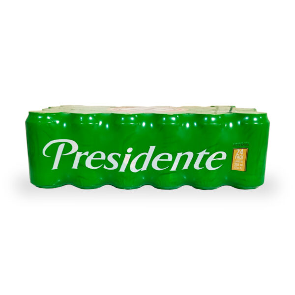 Cerveza PRESIDENTE 355ml x 24u (caja, lata)
