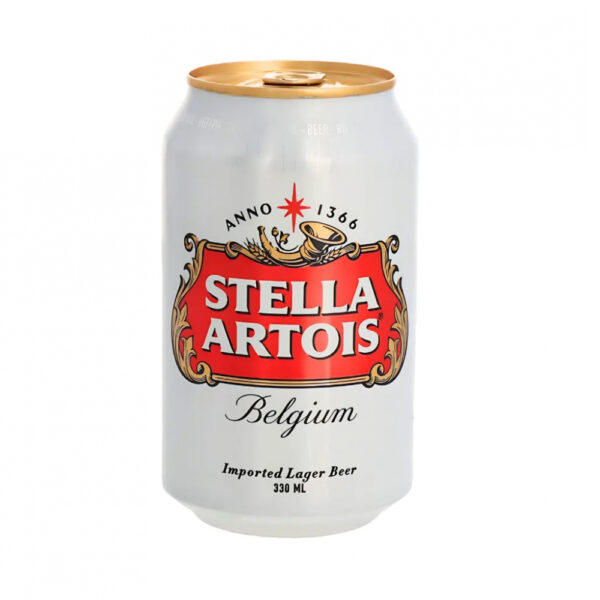 Cerveza STELLA ARTOIS 330ml (lata)