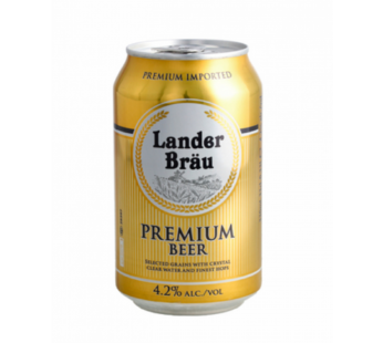 Cerveza premium LANDER BRAU 330ml