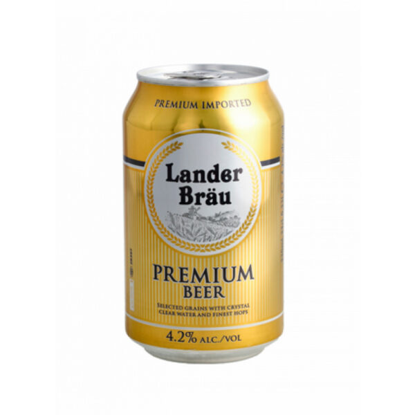 Cerveza premium LANDER BRAU 330ml
